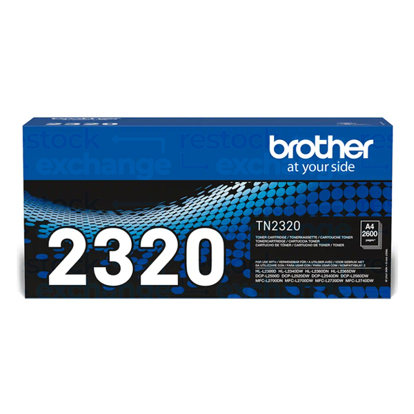Brother TN-2320 Black Toner Cartridge