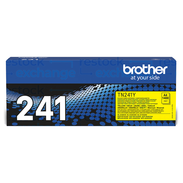 Brother TN-241Y Yellow Toner Cartridge