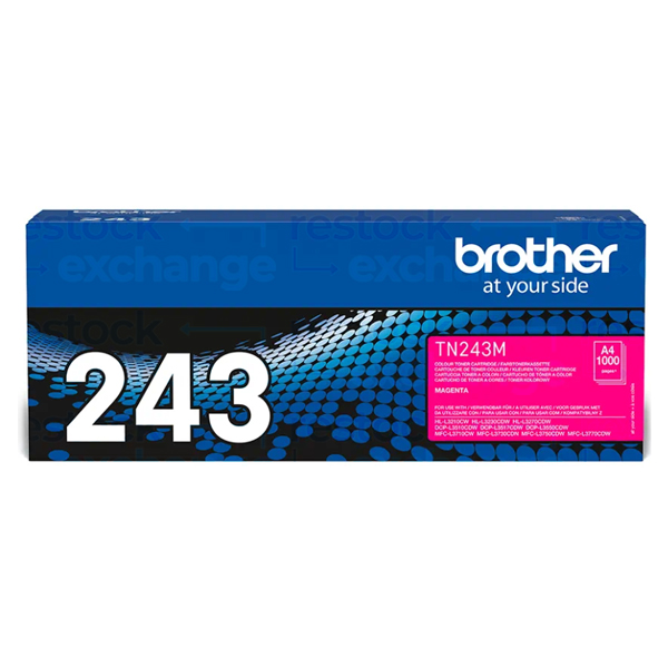 Brother TN-243M Magenta Toner Cartridge