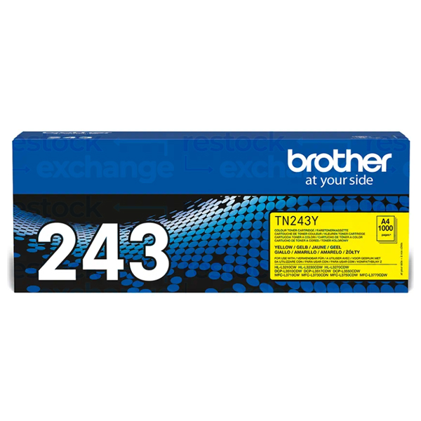 Brother TN-243Y Yellow Toner Cartridge