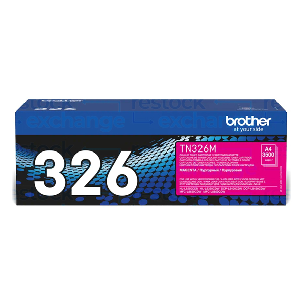 Brother TN-326M Magenta Toner Cartridge