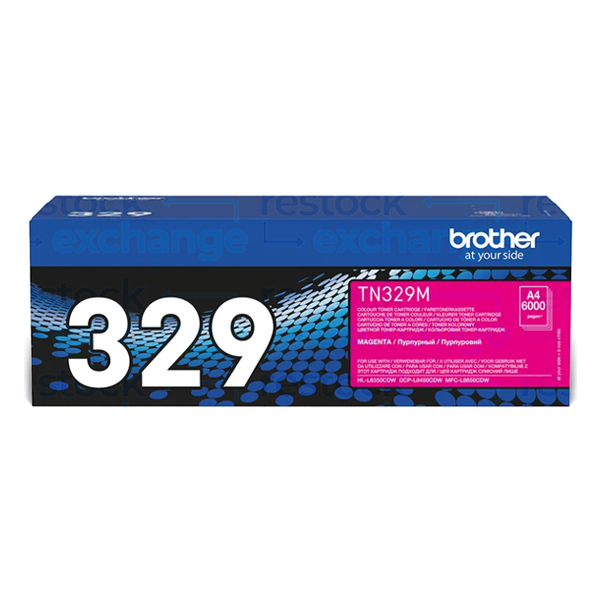 Brother TN-329M Magenta Toner Cartridge