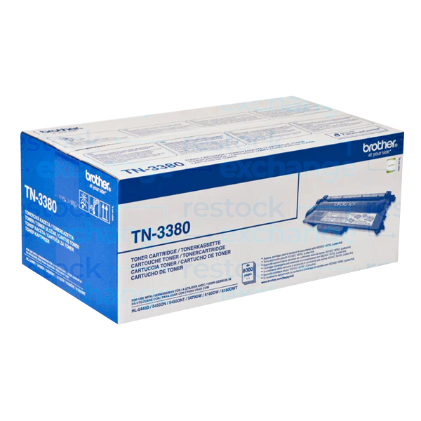 Brother TN-3380 Black Toner Cartridge