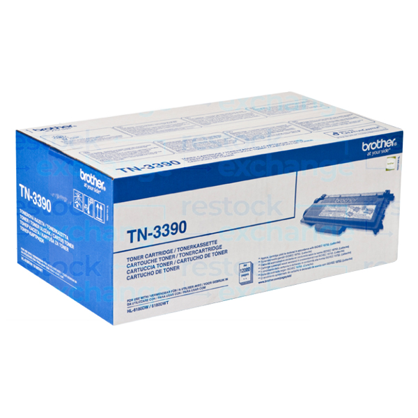 Brother TN-3390 Black Toner Cartridge