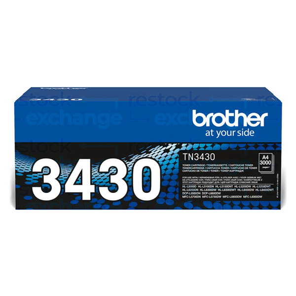 Brother TN-3430 Black Toner Cartridge