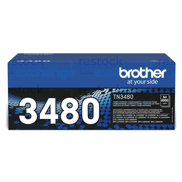 Brother TN-3480 Black Toner Cartridge