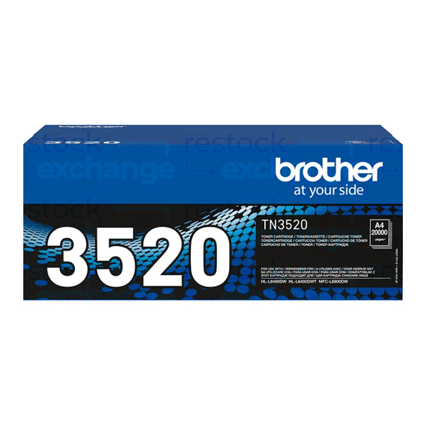 Brother TN-3520 H/Y Black Toner Cartridge