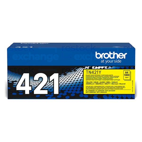 Brother TN-421 Yellow Toner Cartridge