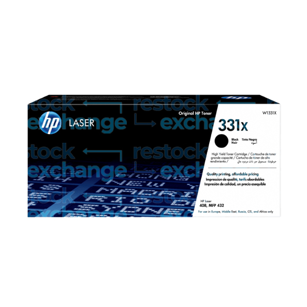 HP W1331X 331X H/C Black Toner Cartridge