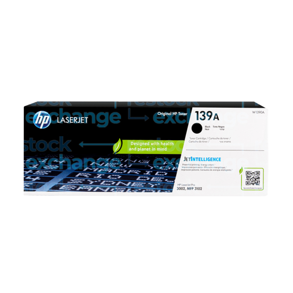 HP W1390A 139A Black Toner Cartridge