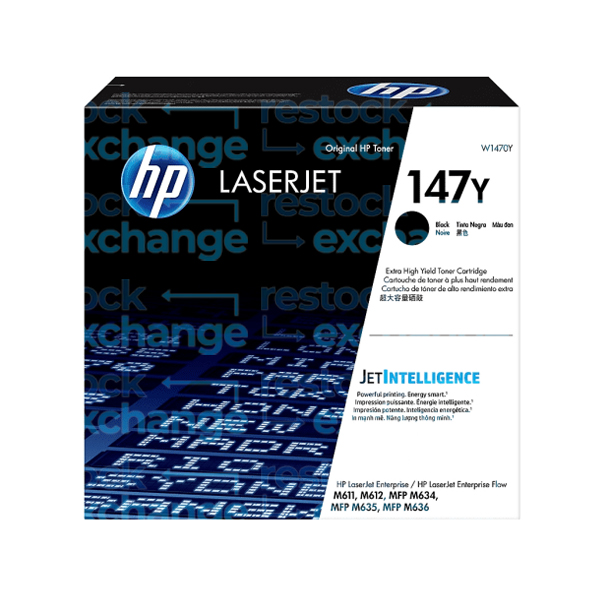 HP W1470Y 147Y Extra H/C Black Toner Cartridge