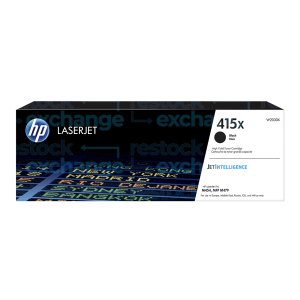 HP W2030X 415X H/C Black Toner Cartridge
