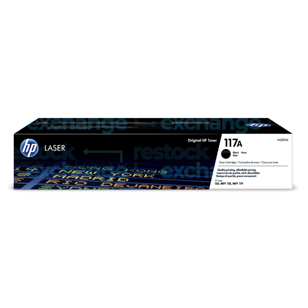 HP W2070A 117A Black Toner Cartridge