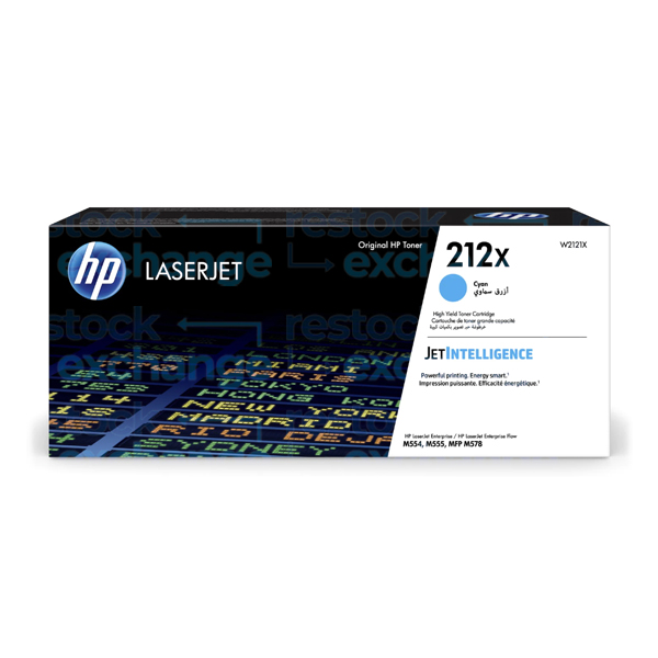 HP W2121X 212X H/C Cyan Toner Cartridge