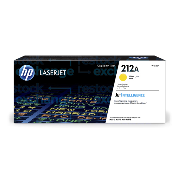 HP W2122A 212A Yellow Toner Cartridge