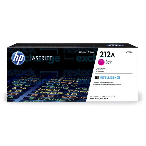 HP W2123A 212A Magenta Toner Cartridge