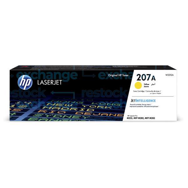 HP W2212A 207A Yellow Toner Cartridge