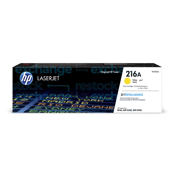 HP W2412A 216A Yellow Toner Cartridge