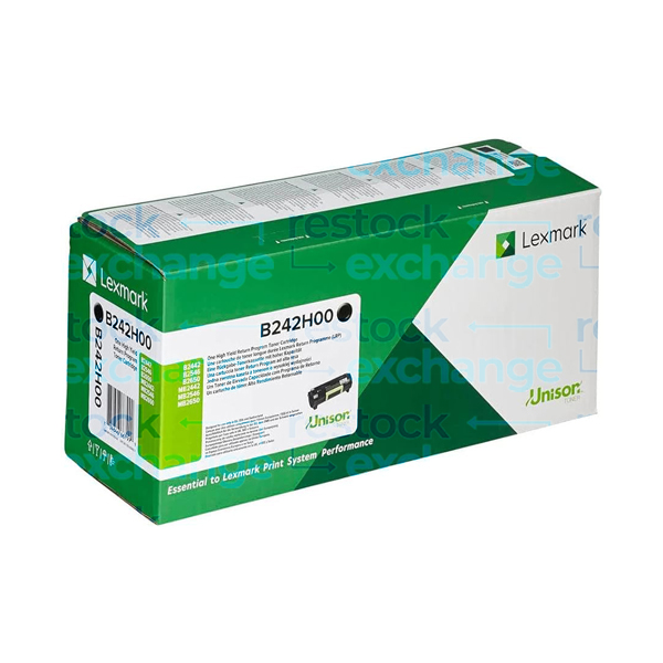 Lexmark B242H00 H/Y Black Toner Cartridge