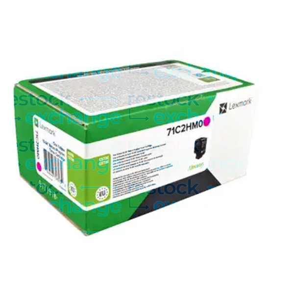 Lexmark 71C2HM0 H/Y Magenta Toner Cartridge