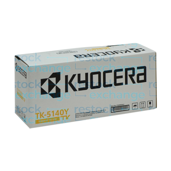 Kyocera TK-5140Y Toner Kit Yellow 1T02NRANL0