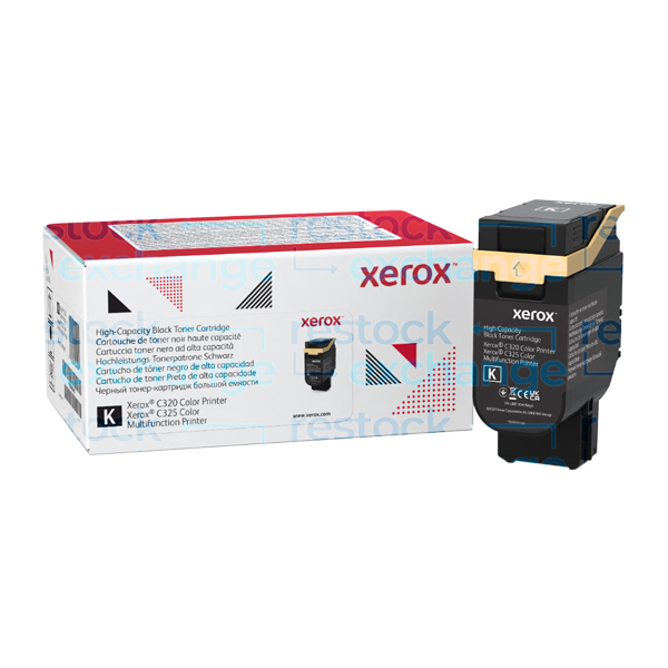 Xerox 006R04831 C320 Black H/C Toner Cartridge
