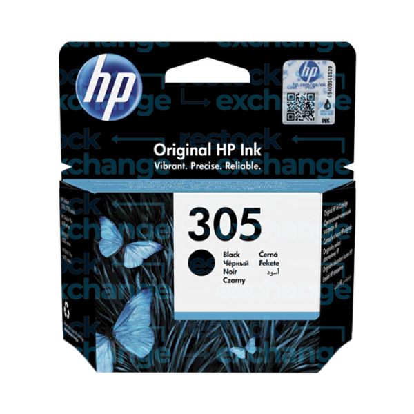 HP 3YM61AE 305 Black Ink Cartridge