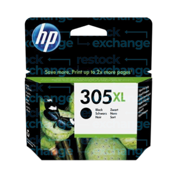 HP 3YM62AE 305XL Black Ink Cartridge