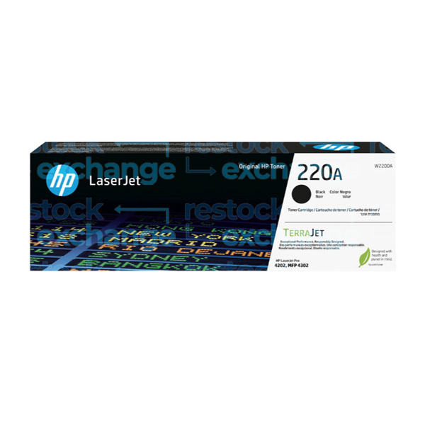 HP W2200A 220A Black Toner Cartridge