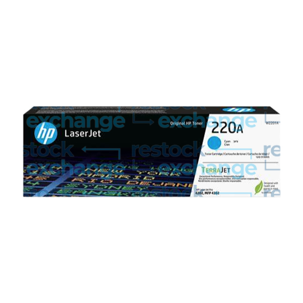 HP W2201A 220A Cyan Toner Cartridge