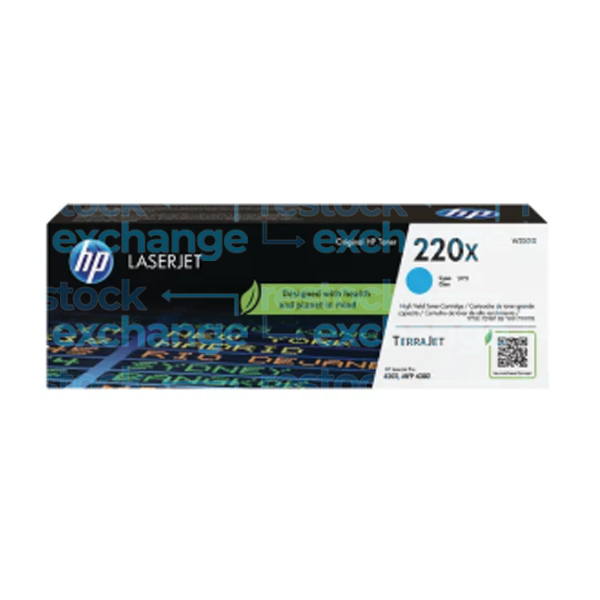 HP W2201X 220X Cyan Toner Cartridge