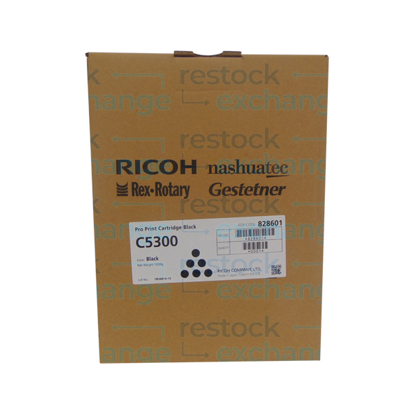 Ricoh 828601 C5300 Pro Print Cartridge Black