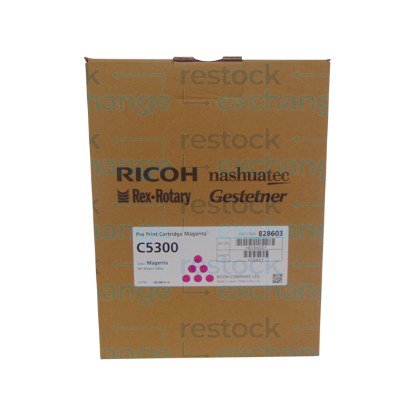 Ricoh 828603 C5300 Pro Print Cartridge Magenta