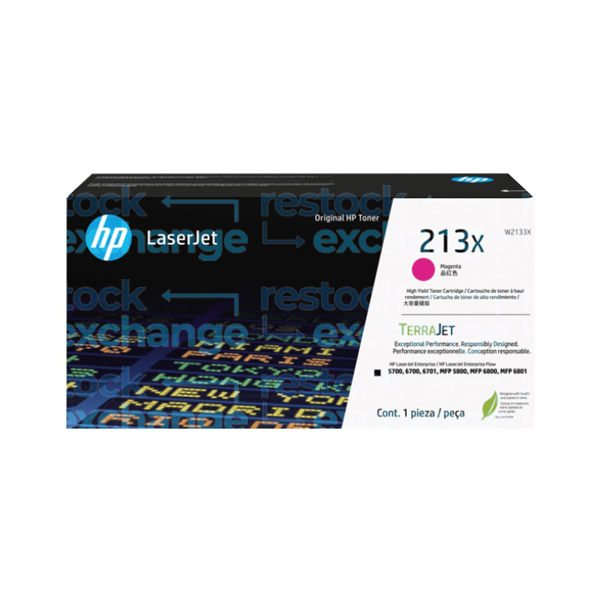 HP W2133X 213X H/C Magenta Toner Cartridge